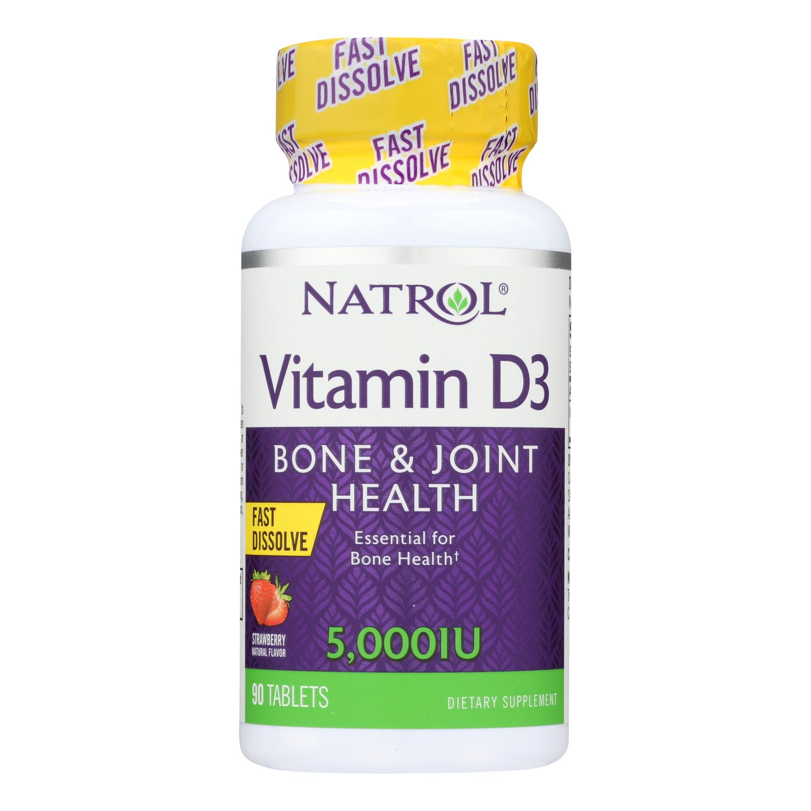 Natrol Vitamin D3 5000 IU, 90 таб.